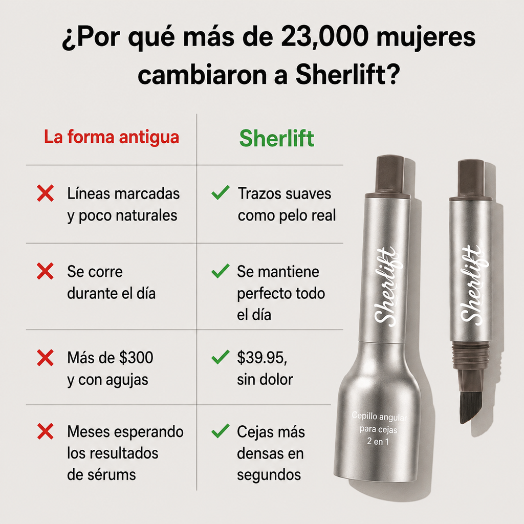 Sherlift™ - Cepillo Instantáneo para Cejas 2.0 *Nuevo Look*