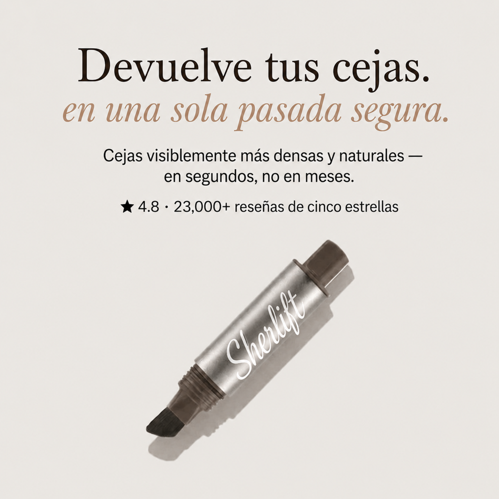Sherlift™ - Cepillo Instantáneo para Cejas 2.0 *Nuevo Look*