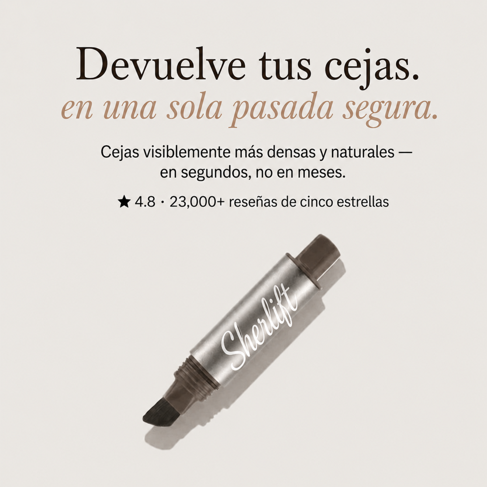 Sherlift™ - Cepillo Instantáneo para Cejas 2.0 *Nuevo Look*